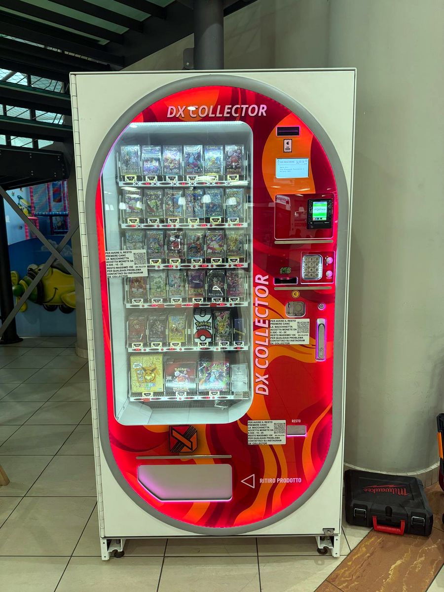Distributore personalizzato DX Collector a Torino